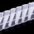 Лента шторная «Диагональная складка, правая» 26 мм 11555/26