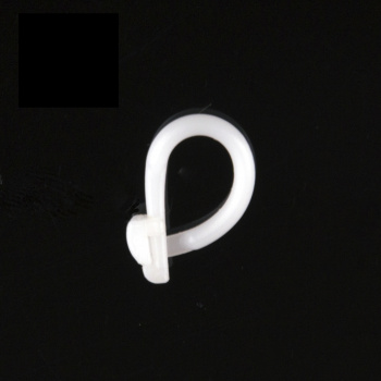 Кольцо римское разъемное 14 мм Белое (россыпь)