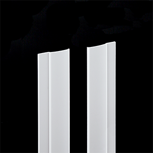 Направляющая плоская алюминиевая, UNI, 4 м. ((Белый)).png
