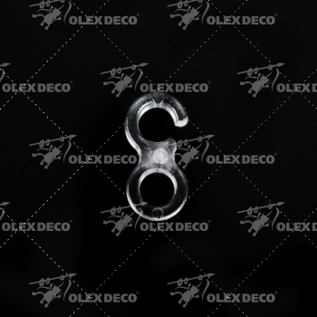изображение крючок с ушком 5 мм упак. 100 штук на olexdeco.ru