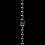 Соединитель цепи металл. «Бочонок» упак. 100 шт (Черный никель)