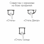 Бегунок «Big Click» в ленте упак. 100 шт ((10 лент) Белый)