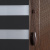 Рулонная штора «Мини День-Ночь» фурнитура Коричневая. Ткань коллекции «Саванна» Черный