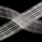 Лента шторная «Карандашная многокарманная складка» 08538/80