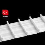 Лента шторная карандашная складка Oz-is Premium 3951P 1:1,65 (Белый 1 бобина 50 пог.м)