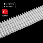 Лента шторная карандашная складка mini Oz-is Premium 3951 MP 1:2,5 (Прозрачный)