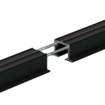 Профиль «Гипс соло» (На отрез L= 6 м Черный)