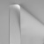 Рулонная штора «UNI 2» фурнитура Коричневая. Ткань коллекции «Аканта» Silver Blackout Серая