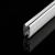 фото планка нижняя стальная м-образная l = 4 м белая в интернет-магазине Олексдеко