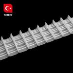 Лента шторная карандашная складка Oz-is Premium 3951MP 1:1,8 (Прозрачный)