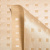 Рулонная штора «UNI 2» фурнитура Коричневая. Ткань коллекции «Квадро» Бисквит