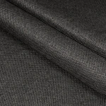 Римская штора «День-ночь» черный подъем. мех. «Монро» DO Темный графит («Твинс One Touch» L=140 см H=170 см)