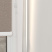 Рулонная штора «Мини» фурнитура Белая. Ткань коллекции «Тэсиро» Бежевый (компл. Besta)