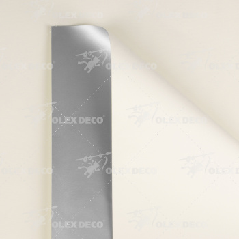 Ткань для рулонных штор коллекция «Аканта» Silver Blackout Шампань 200 см