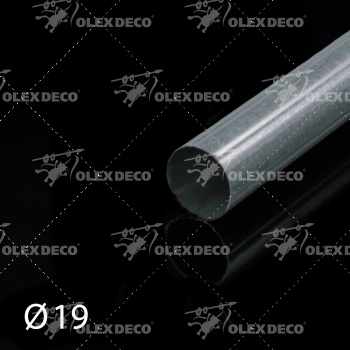 изображение труба ø19 мм стальная l=4 м для рулонной шторы «мини» на olexdeco.ru