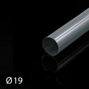 Труба ø19 мм стальная L=4 м для рулонной шторы «Мини»