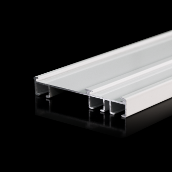 Профиль трехрядный «Прага» (На отрез L=6 м Белый)