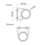 Рулонная штора «Мини» фурнитура Белая. Ткань коллекции «Шелк» Песок