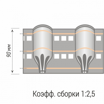 изображение лента шторная «фламинго» 20426/90 бобина на olexdeco.ru