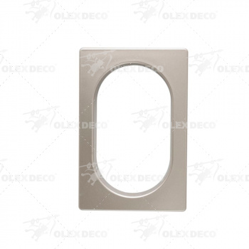 изображение люверсы универсальные «овал» хром матовый упак. 10 шт на olexdeco.ru