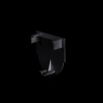 Заглушка торцевая для профиля «Милан» (Черный)