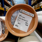Ткань для рулонных штор коллекция «Скрин Витара» 3% Серый (250 см рулон)