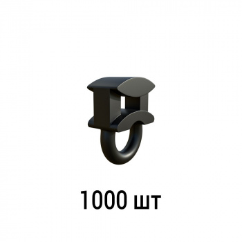 изображение бегунок 4 мм черный (россыпь) упак. 1000 шт на olexdeco.ru