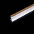фото профиль дополнительный для рулонной кассетной шторы «день-ночь» uni 1 l=4 м золотой дуб в интернет-магазине Олексдеко