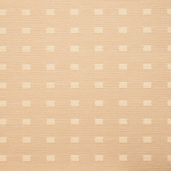 Рулонная штора «Moncada» ø38 фурнитура Белая. Ткань коллекции «Квадро» Бисквит