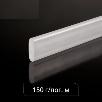 Отвес ПВХ 20х6 мм (L= 5,8 м Прозрачный)