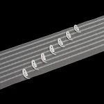 Лента шторная многокарманная бескордовая Oz-is Premium 4381 MPA
