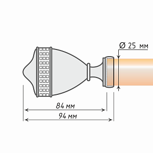 изображение наконечник «виенна» на olexdeco.ru