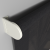 Рулонная штора «Moncada» ø38 фурнитура Белая. Ткань коллекции «Тэсиро» Темно-серая