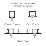 фото бегунок для карниза «jn rondo» ø11мм в интернет-магазине Олексдеко