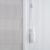 Рулонная штора «UNI 1 День-Ночь» фурнитура Белая. Ткань коллекции «Саванна» Жемчуг