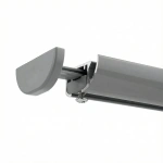 Заглушка торцевая «Отель Декор» упак. 10 шт (Удлиненная Серый)