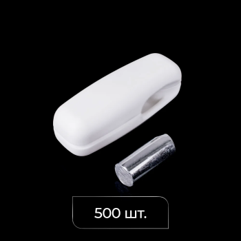 Отвес цепи/шнура управления «Мини» 23 г с грузиком упак. 500 шт (Белый)