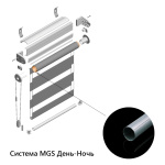 Труба ø25 мм стальная L=4 м для рулонной шторы