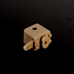 Суппорт поворотный универсальный упак. 10 шт (Латунь)