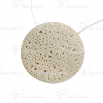 изображение магнит для штор «вулканический камень» ø7 см для л/с/т веса с леской 30 см кубинский песок на olexdeco.ru
