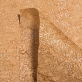 Рулонная штора «UNI 2» фурнитура Темно-серая. Ткань коллекции «Шелк» Капучино