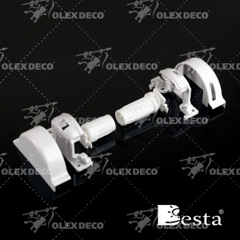 изображение комплект механизма для рулонной шторы uni besta белый на olexdeco.ru