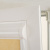 Рулонная штора «UNI 1» фурнитура Белая. Ткань коллекции «Арабеска» Бежевый