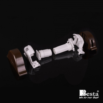 изображение комплект механизма для рулонной шторы uni besta коричневый на olexdeco.ru
