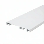 Профиль трехрядный «Верона» (На отрез L=6 м Белый)