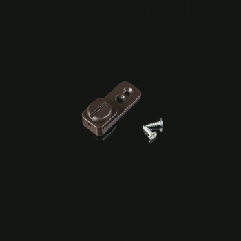 изображение натяжители лески «мини» на глухую створку окна коричневый комп. 2 шт.  на olexdeco.ru