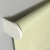 Рулонная штора «Moncada» ø38 фурнитура Белая. Ткань коллекции «Пастель» Фисташка