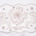 Ткань для штор-кафе коллекция «Flowers» беж (На отрез высота 60см)