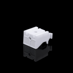 Кронштейн пластиковый 25 мм (упак. 10 шт. Белый)