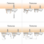 Профиль «Отель» Черный 